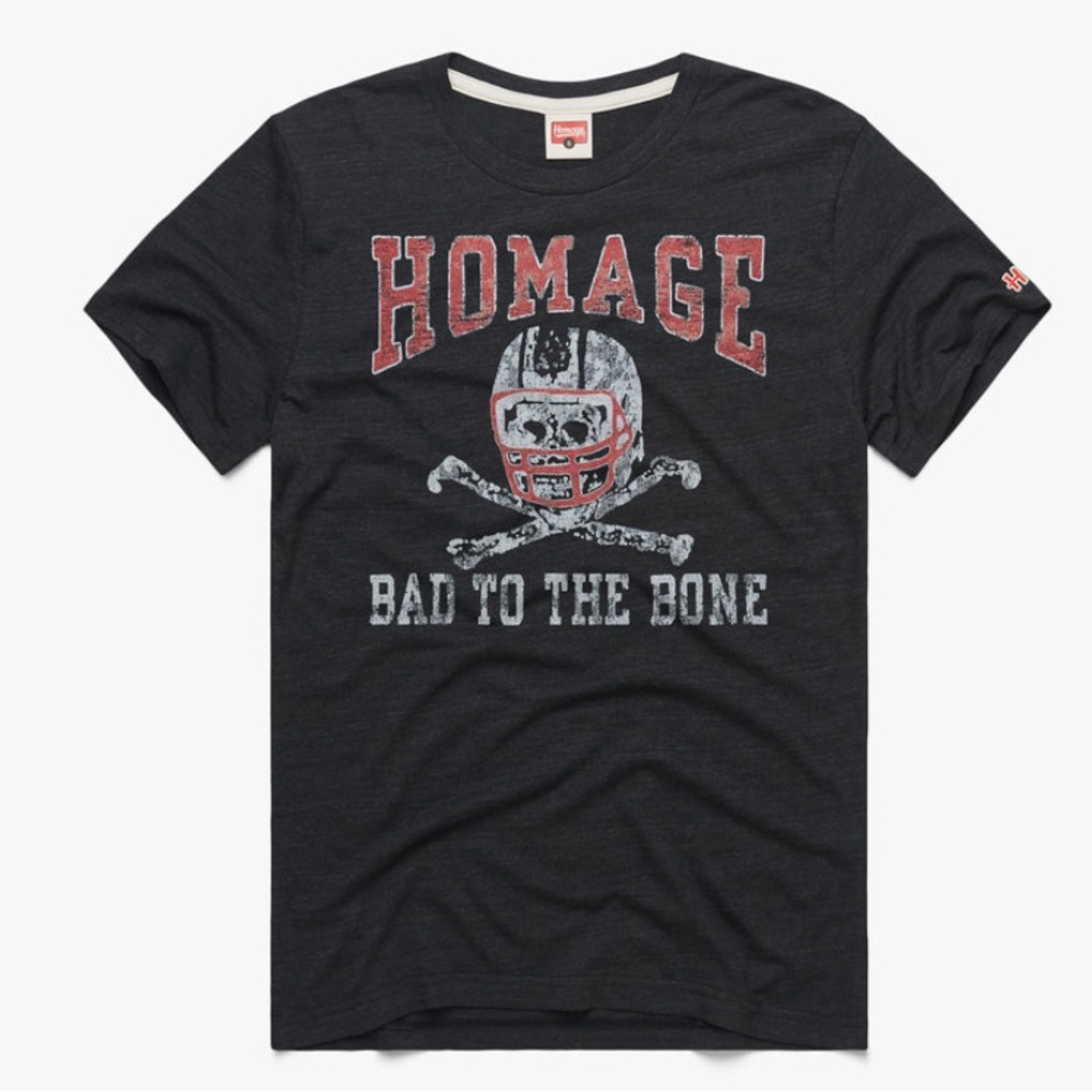 Homage “Bad to the Bone” men’s Medium tshirt size NWT
